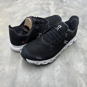 On Cloud 6 Coast Black White Men's 3MF10030299 - New